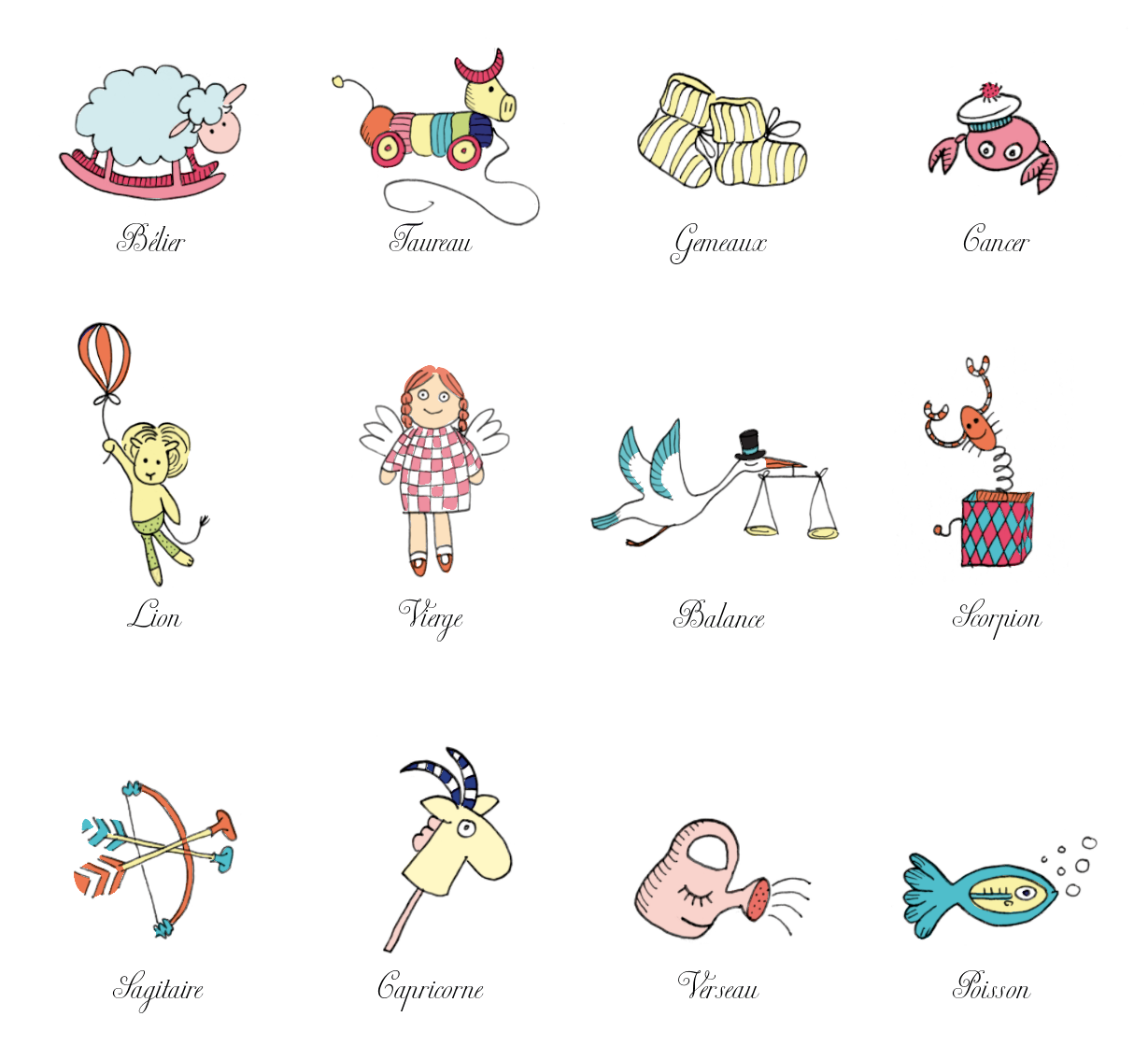 Le journal de mon bébé, livre à remplir, pop up, illustration Aurélie Castex